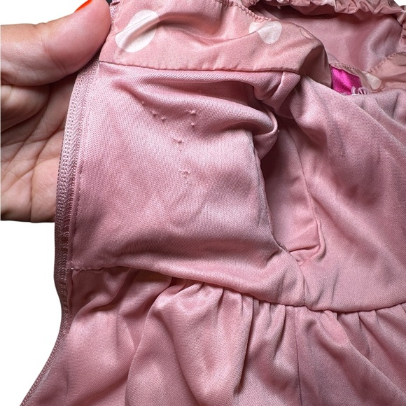 Disney Junior Toddler Girl Minnie Mouse Rain Jacket Size 18 Months Pink - Picture 5 of 10